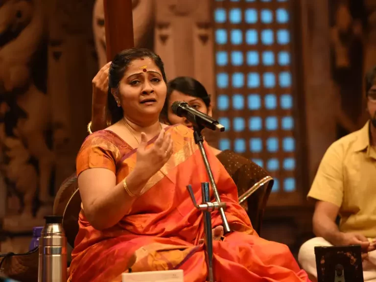 Karnatic classical vocalist S. Sowmya