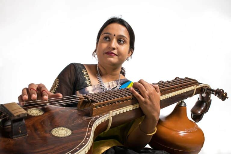 Karnatic classical veena player S. V. Sahana