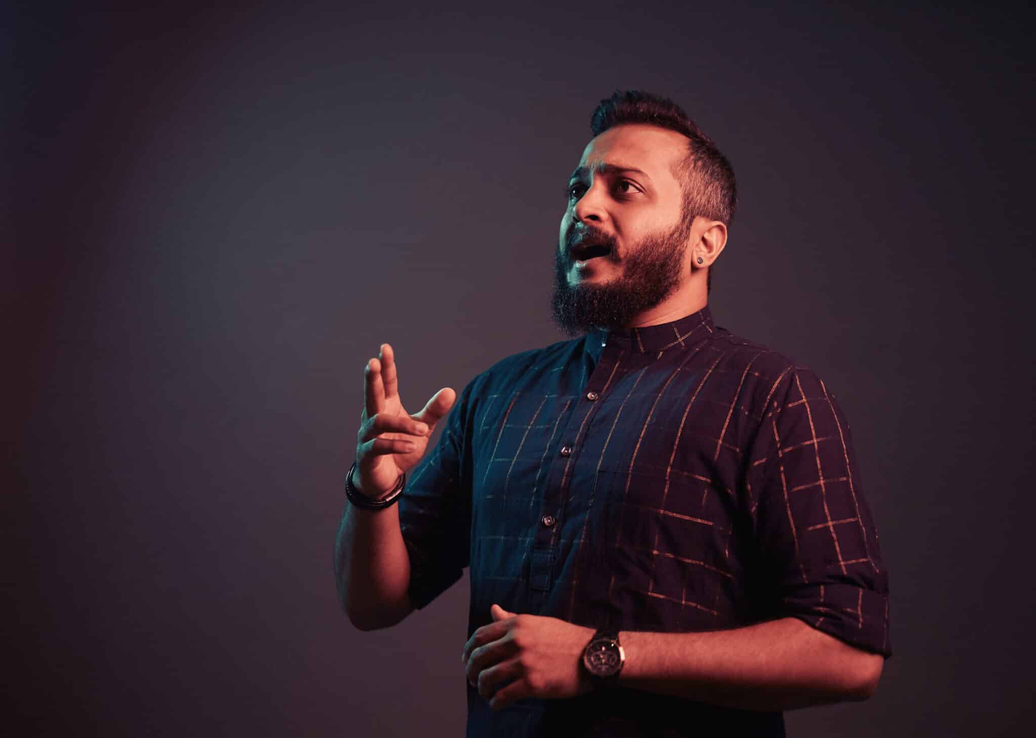 Karnatic classical vocalist Sandeep Narayan